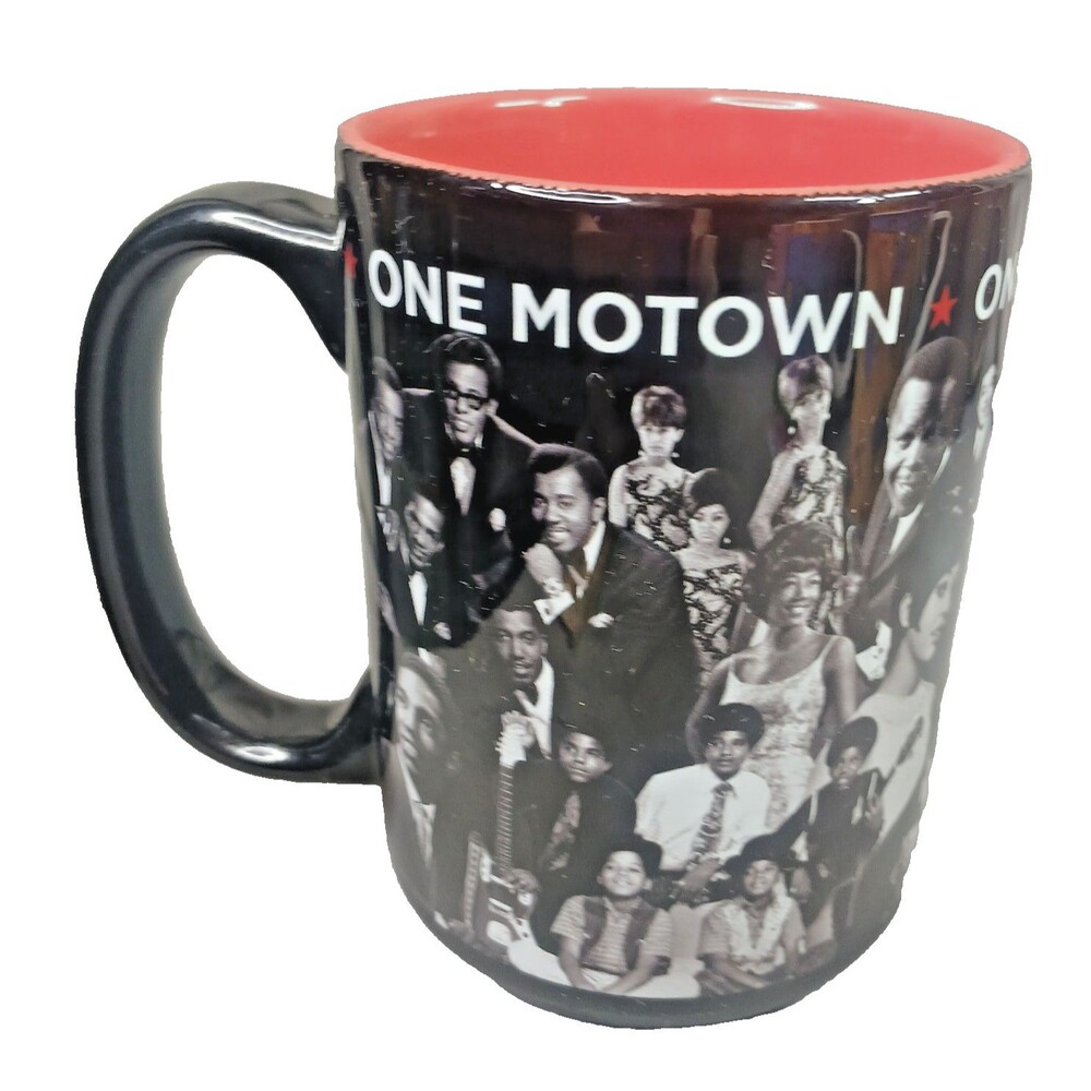 Motown Museaum One Family One Legacy One Motown Coffee Mug Black Red Detroit